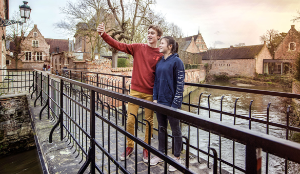 Geniet van een romantische wandeling in het Groot Begijnhof