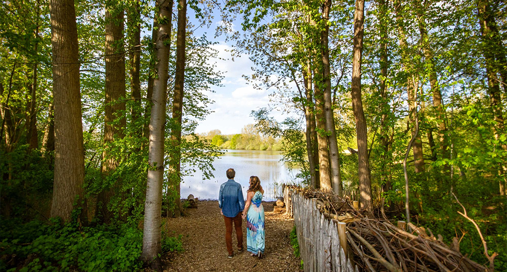 Wandeling aan de Vijvers van Bellefroid