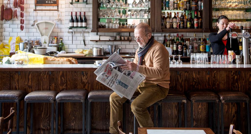 ©Karl Bruninx Toog in café Leuven Central