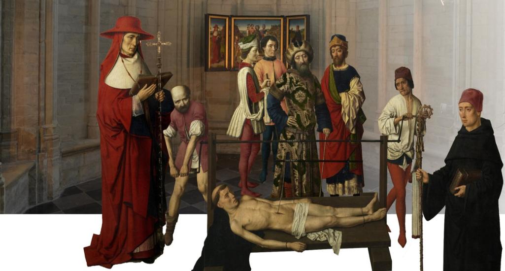 ©M Leuven Bezoekersbeleving schilderij Bouts in de Sint Pieterskerk in Leuven