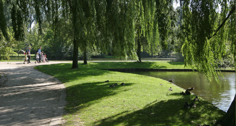 Wandelen in het Provinciedomein in Kessel-Lo