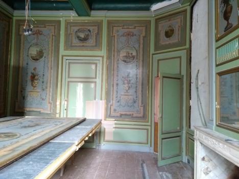 © Pieter Rombouts De werken in de historische salons.