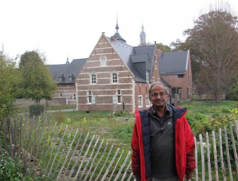 © Pieter Rombouts Raj poseert voor brasserie De Abdijmolen