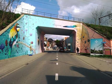 © Pieter Rombouts De brug moet een ‘visuele toegangspoort' van Abdij van Park worden.