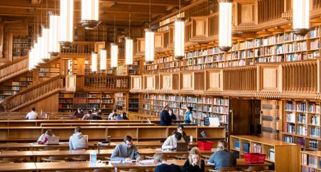 ©Karl Bruninx Leeszaal in de Universiteitsbibliotheek