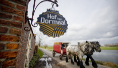 De paardenkar van Brouwerij Hof ten Dormaal